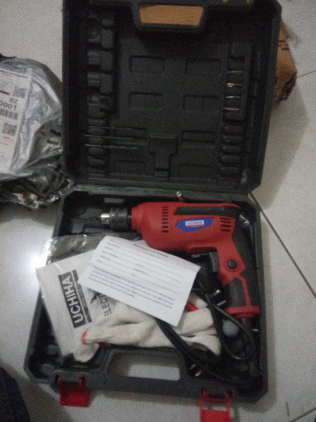 Mesin Bor 10mm Bor Kayu Besi & Tembok Model Maktec