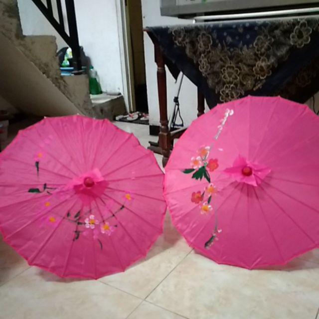 Payung Geulis - Payung Hias Satin 56 Cm - Fabric Umbrella