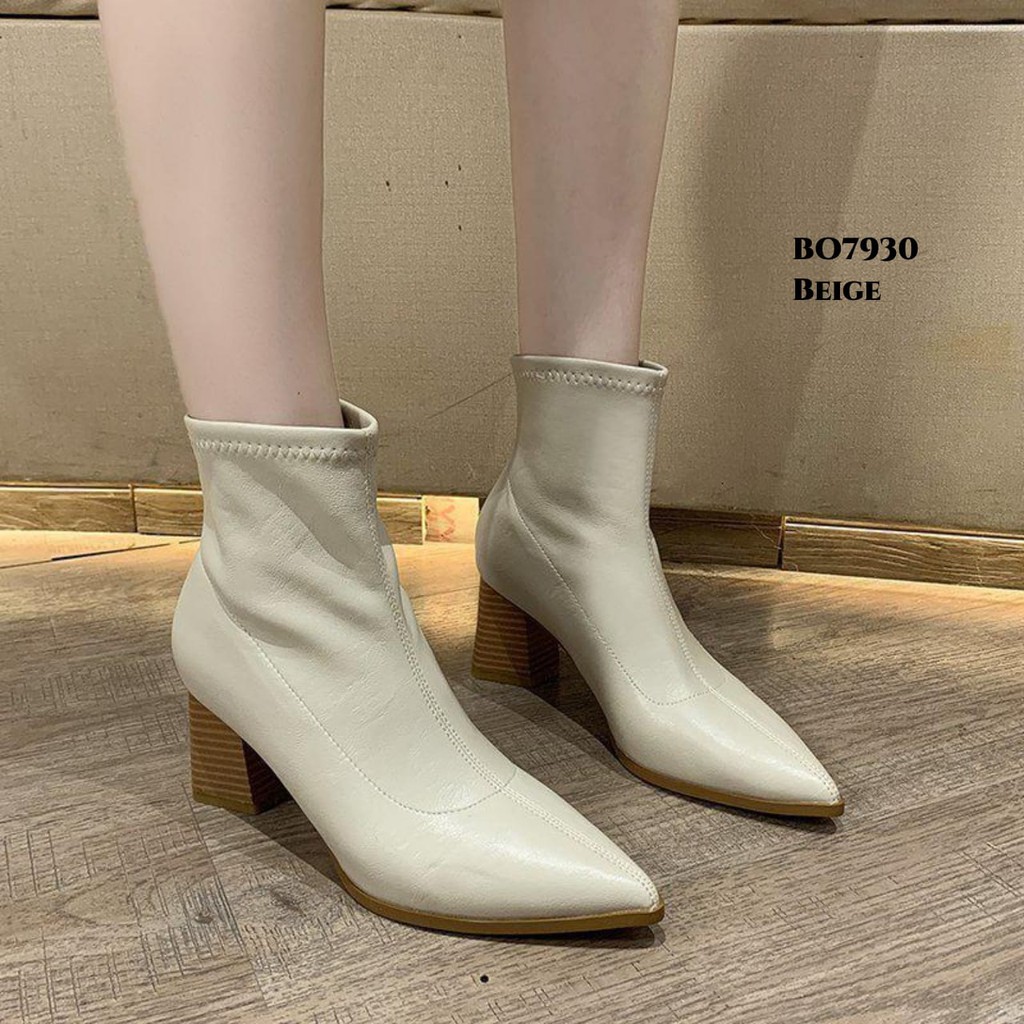 RESTOCK WYN SEPATU BOOTS FLAT KOREA BO7930