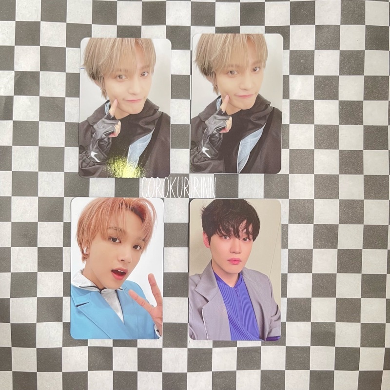 haechan chenle yangyang photocard pc nct 2021 universe photobook pb