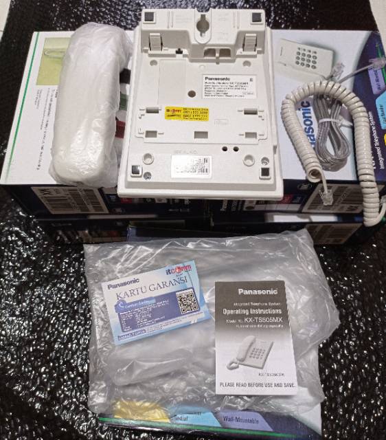 PESAWAT TELEPON PANASONIC KX-TS505 KONDISI BARU