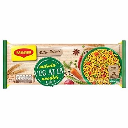 

MAGGI MASALA VEGG ATTA NOODLES 290GM