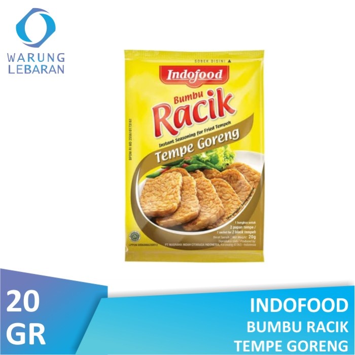 

Indofood Bumbu Racik Tempe Goreng 20gr