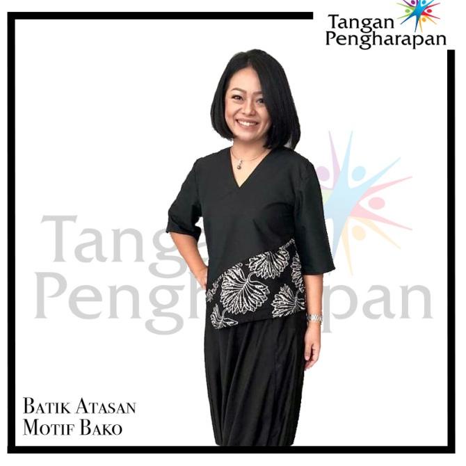 Blouse Batik Motif Bako Tangan Pengharapan