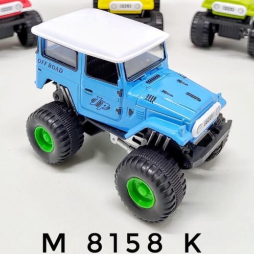 Diecast Mobil Jeep Offroad Metal - Miniatur Mobil Jeep Offroad Metal