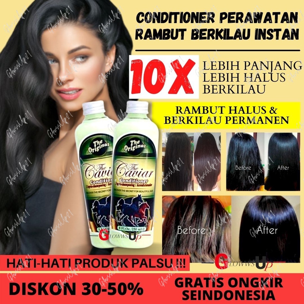 CAVIAR CONDITIONER KONDISIONER RAMBUT - PELEMBUT RAMBUT PERAWATAN RAMBUT CAVIAR