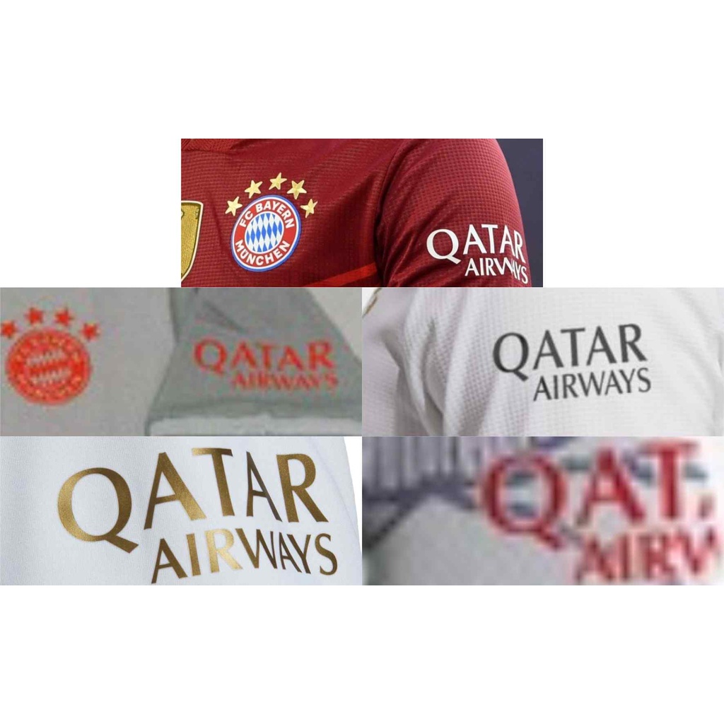 patch sponsor lengan jersey bayern munchen qatar