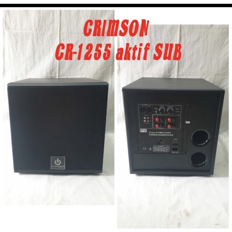 Speaker Crimson Subwoofer aktif 12 inch