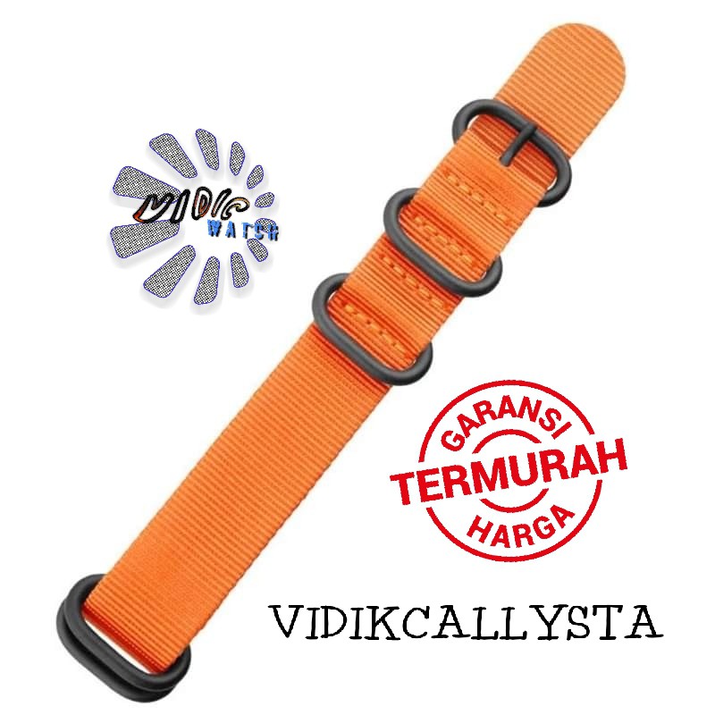 Suunto Core Strap Nylon Zulu Tali Suunto Core Canvas Orange Suunto Traverse Essential