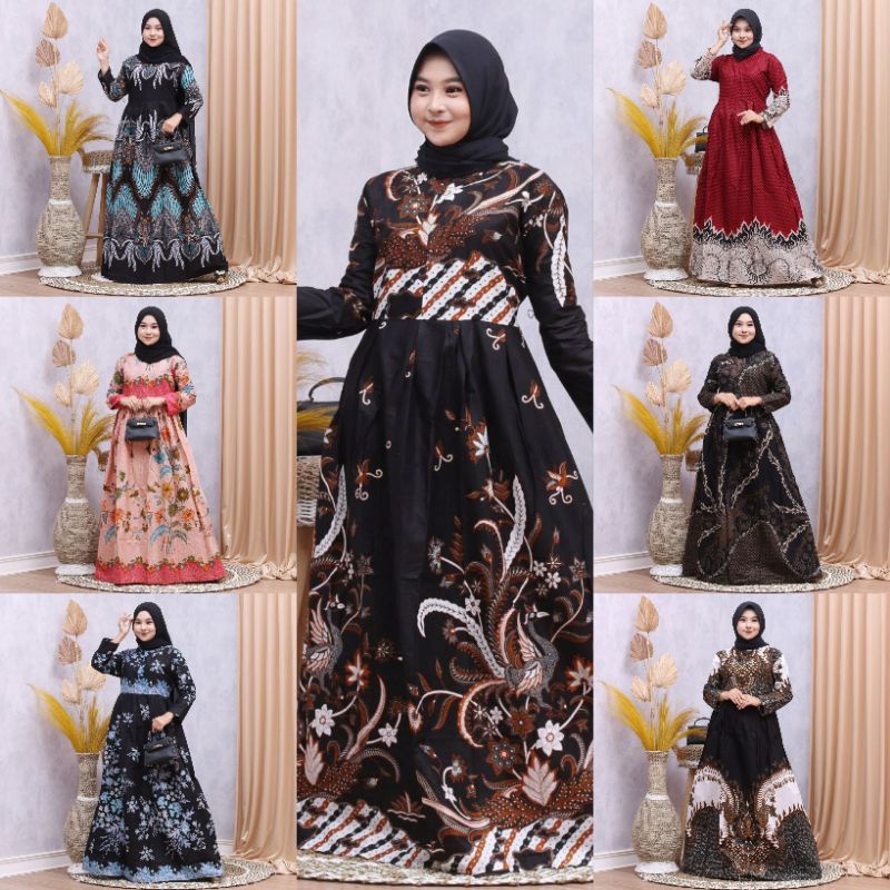 GAMIS TERBARU 2021 BUSUI BAHAN KATUN ADEM UKURAN STANDAR DAN JUMBO