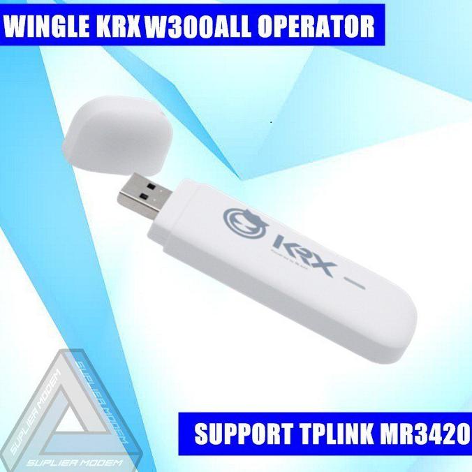 Wow Paket Router Tp-Link Mr3420 + Modem 4G Lte Blazz Promo