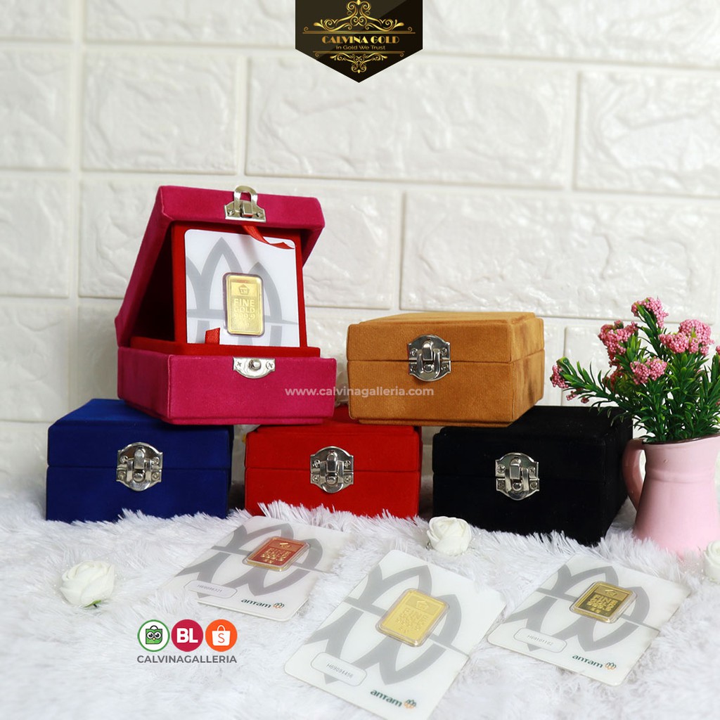 Box/Kotak Tempat Emas Antam Premium Quality | Shopee Indonesia