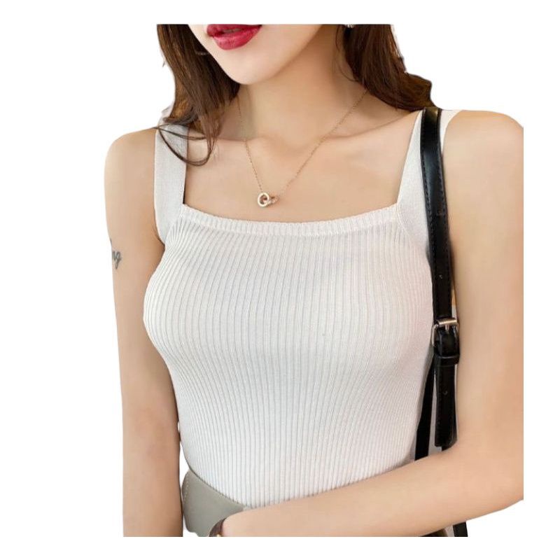 TANGTOP RAJUT WANITA KOREA/SINGLET RAJUT KOREAN STYLE