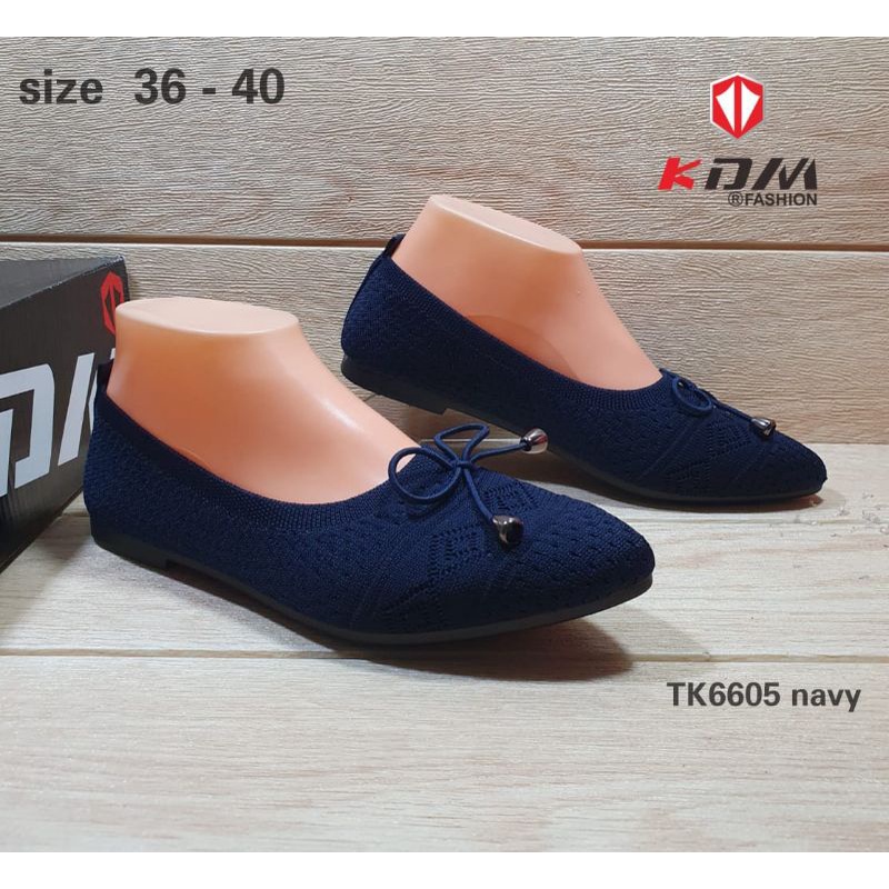 Sepatu Flat Shoes Wanita KDM New Import