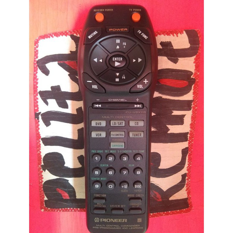 remot pioneer amplifier original terlengkap