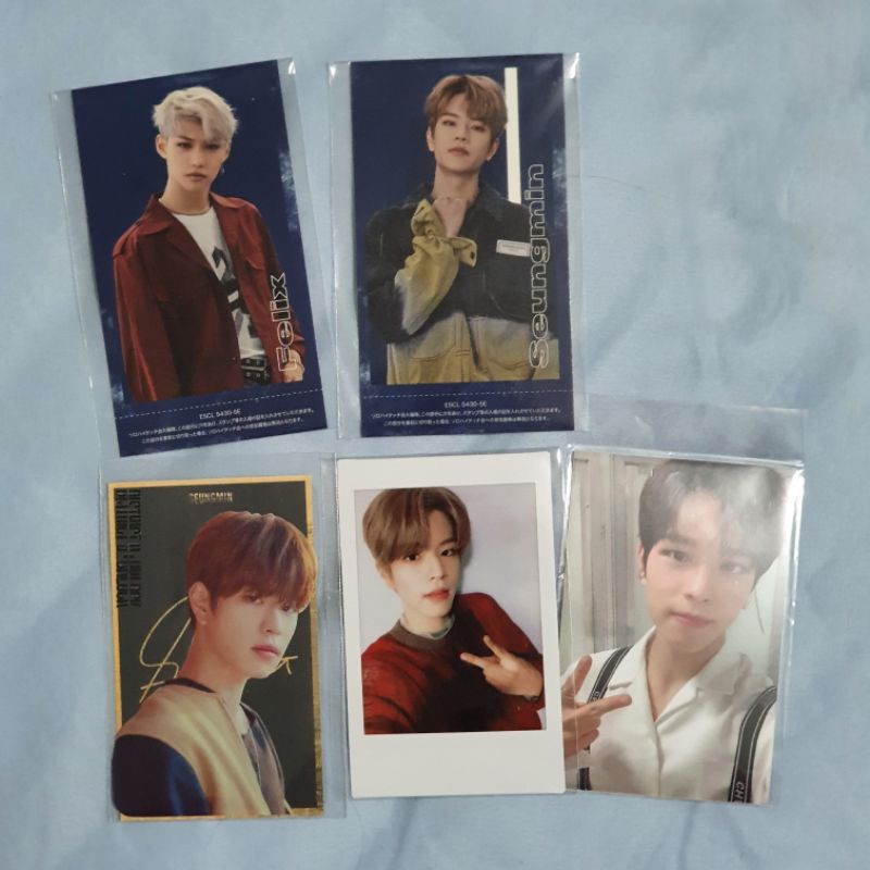 Stray Kids Felix Seungmin Photocard