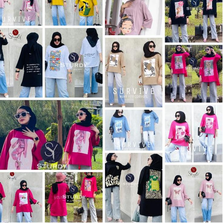 SALEE.. Kaos Oversize by STURDY