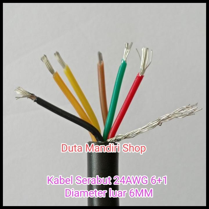 Jual Kabel Isi Serabut Data Sensor Awg Brother Union Mtr Shopee Indonesia