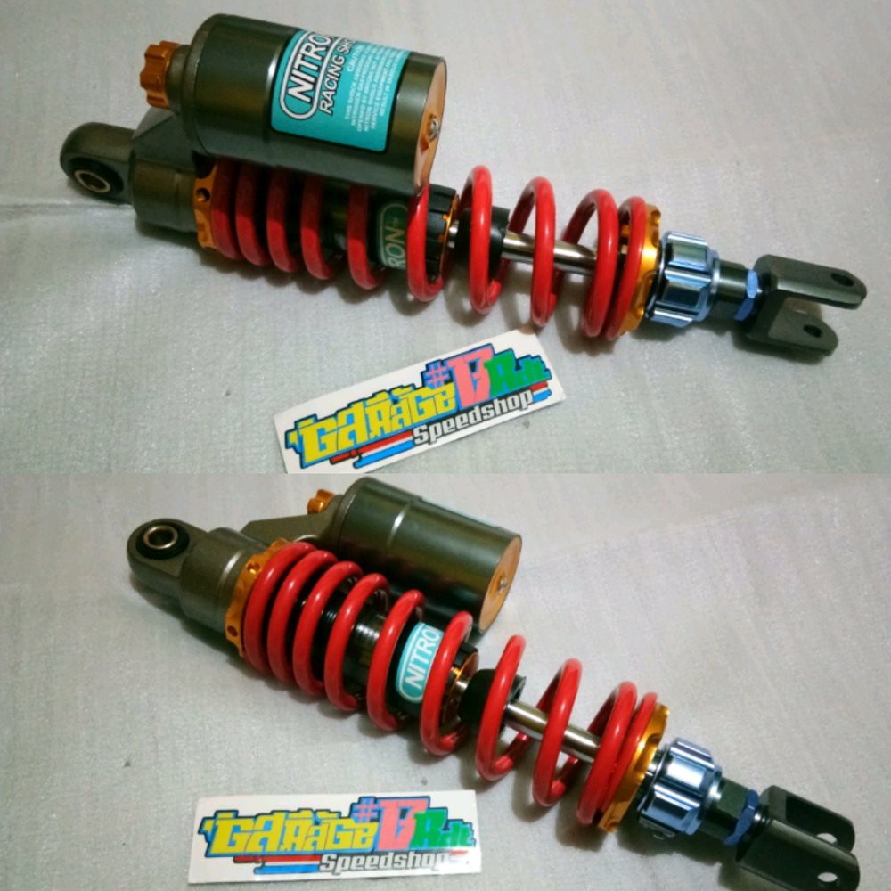 Shockbreaker Moto GP Copy Nitron Tabung Atas Per Stell Uku bac 10