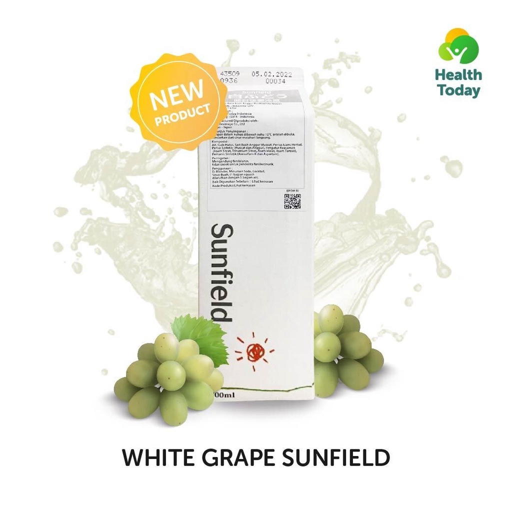 

Sunfield White Grape Concentrate (Konsentrat Buah Anggur) 1L