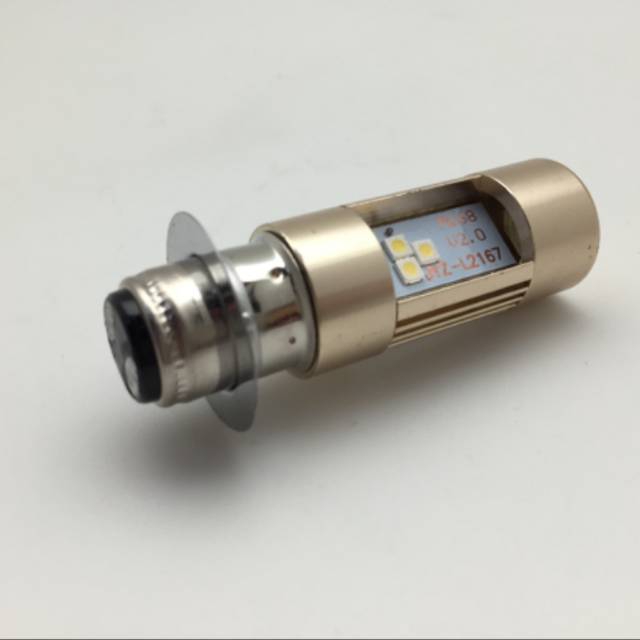 Lampu led motor cree sorot 2 sisi bebek matic h6 lampu depan motor led