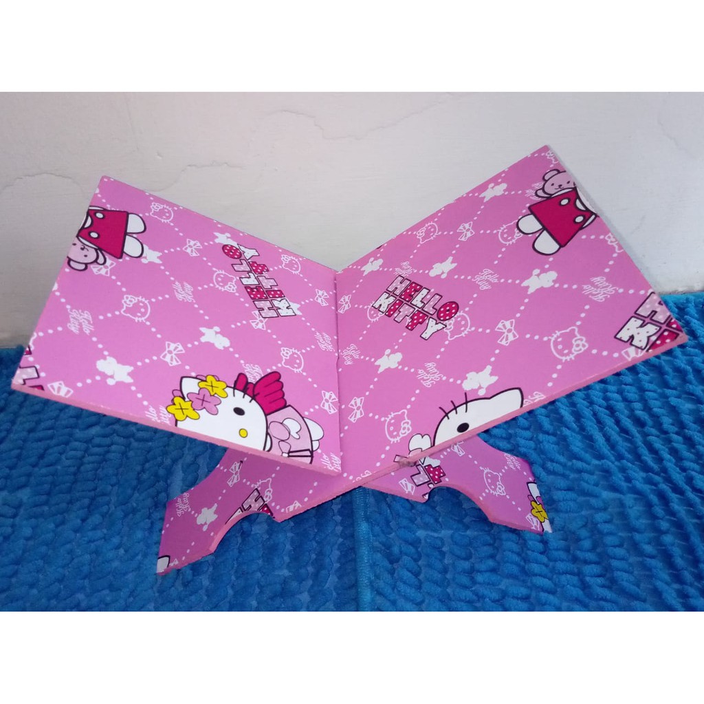 meja ngaji alquran karakter - meja ngaji lipat anak - meja ngaji anak murah - meja anak warna