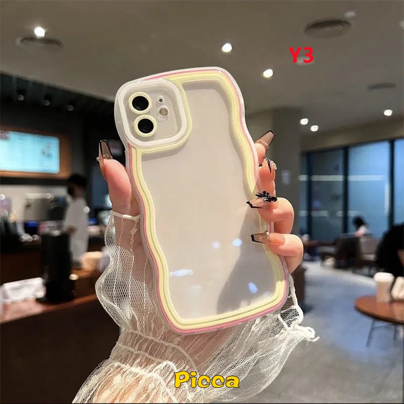 Soft Case Warna Macaron Untuk Oppo A57 2022 A15 A16 A95 A12 A7 A5s A16K A16E A3s A16s A74 A5 A9 2020 A11K A12E F9Pro