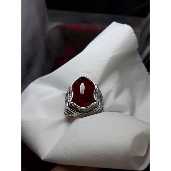 cincin batu akik yaman ahmer