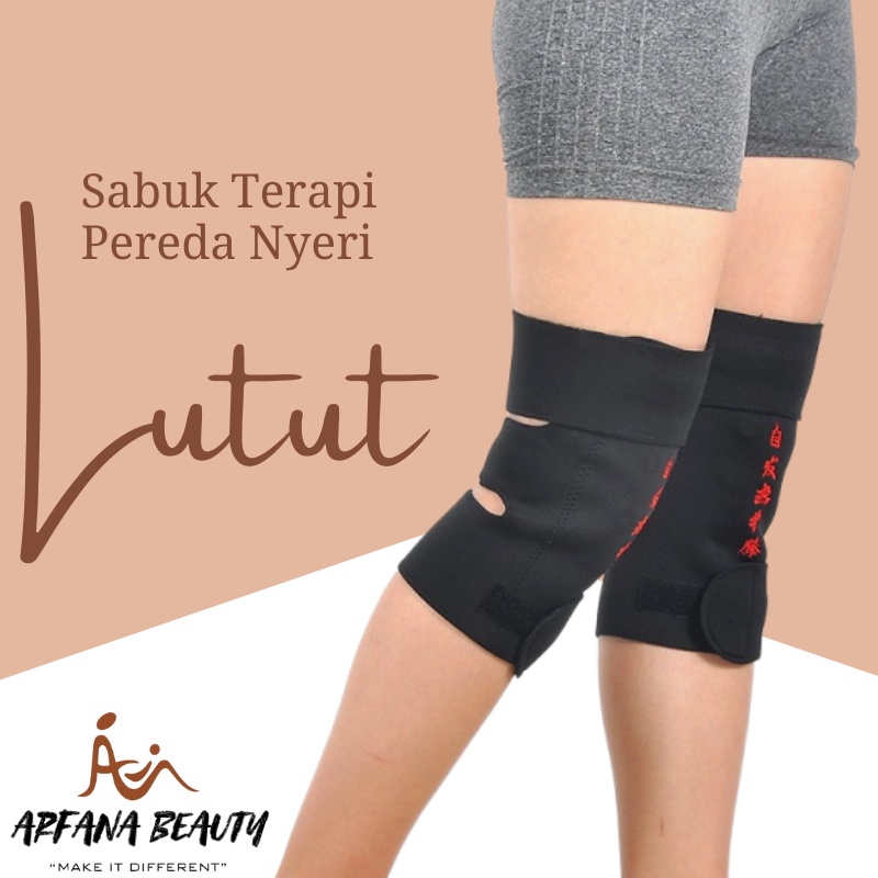 Alat Terapi Pelindung Lutut KneeCare Theraphy Original Terapi 1 Pasang Alat Kesehatan Deker Kaki