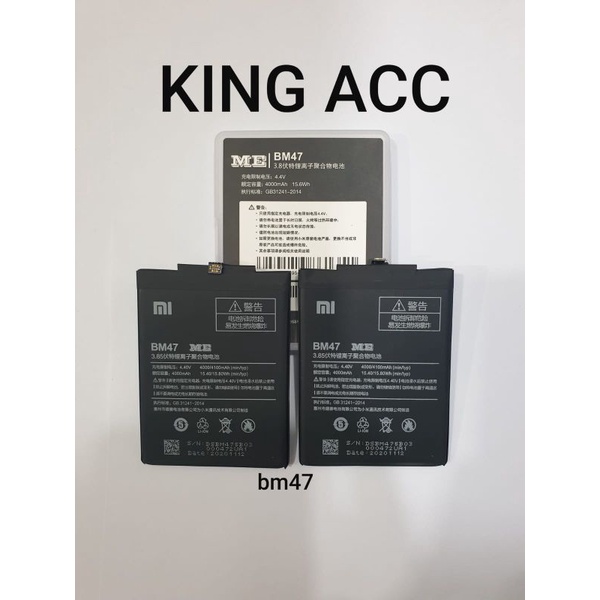BATERAI BATRE BATERE BATTERY ME XIAOMI REDMI 3 3S 4X BM47