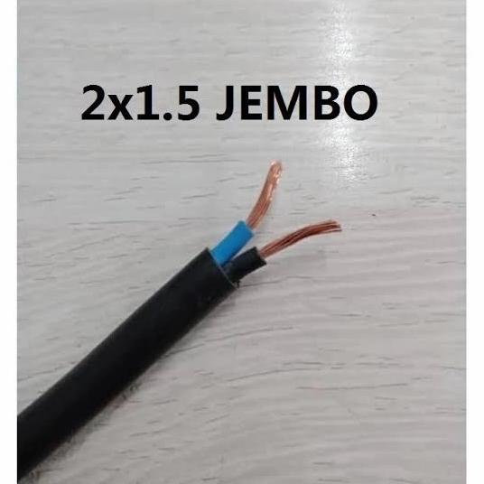 kabel nyyhy 2x1.5 jembo 100 meter kabel listrik serabut 2x1.5mm ada stock