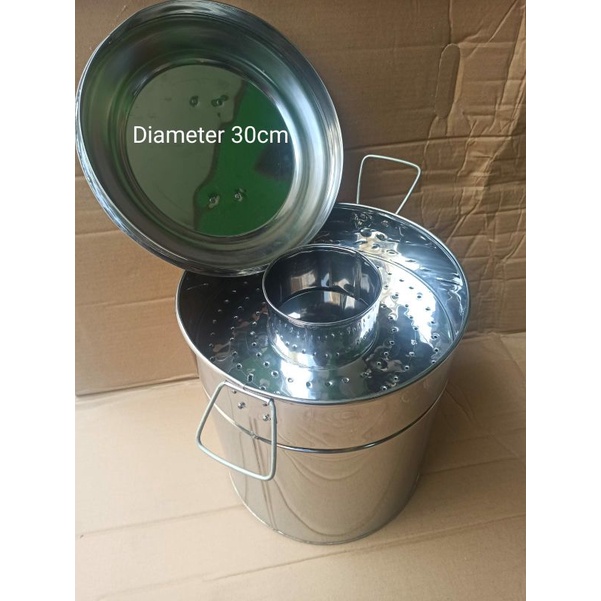 Dandang Tong Baso Stainless Ukuran 30cm