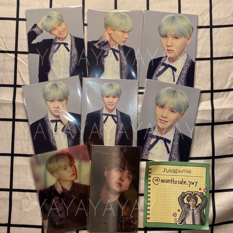 WINGS TOUR SUGA + MPC + ESSAY BOOK + HOLO WCB