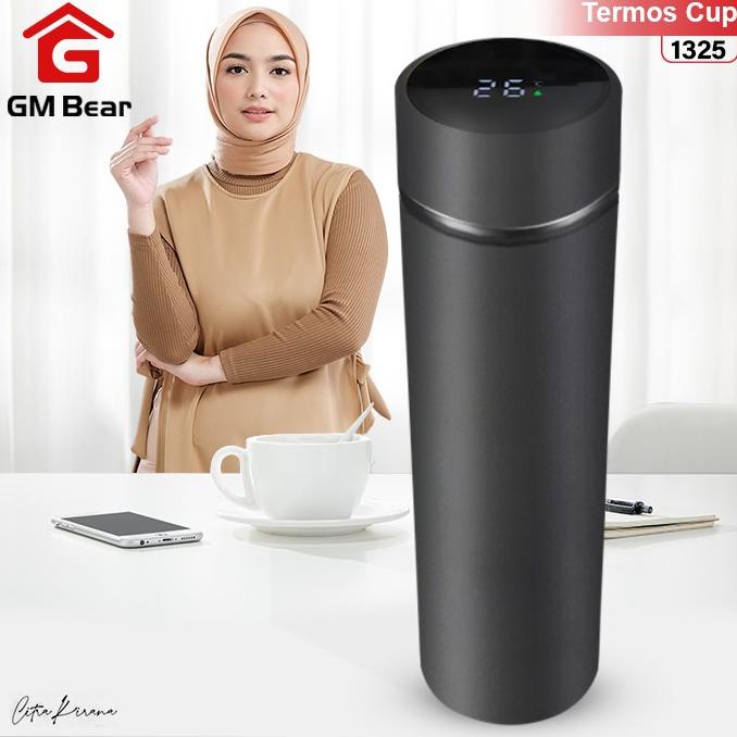 GM Bear Termos Air Panas 500ml Thermos Suhu Display LED 1325 - Tumbler