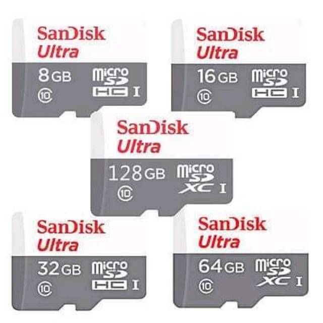 Sandisk MicroSD class 10 memori card 1 (16GB)