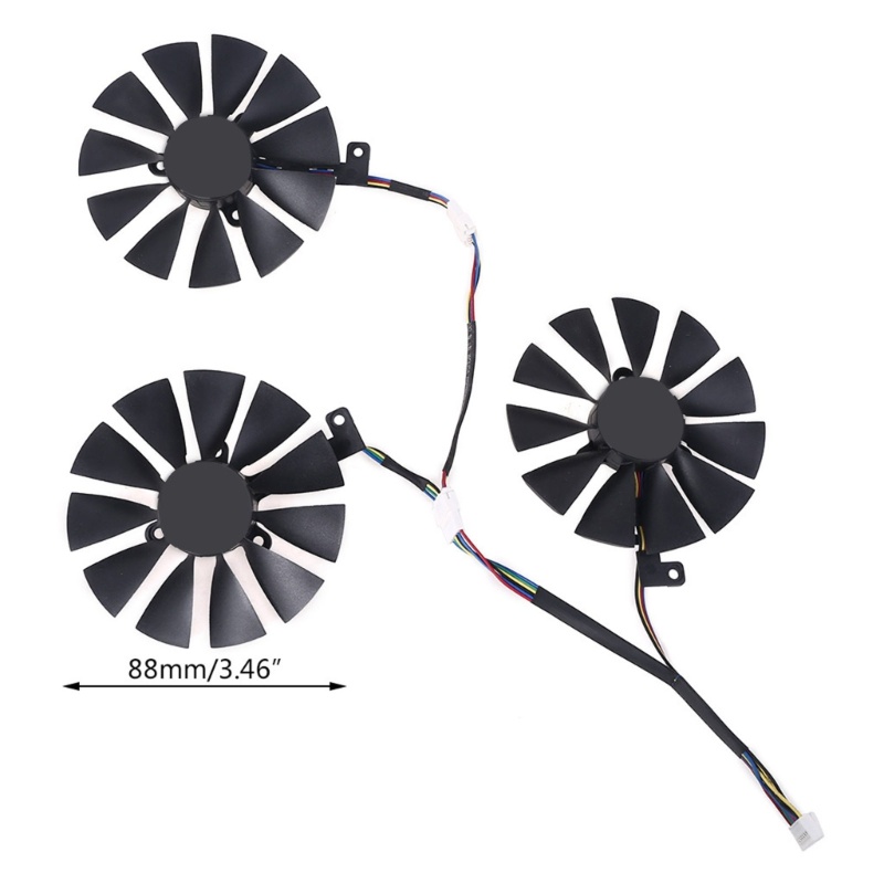 Bt 88mm T129215Sh GPU Cooling Fan ForASUS ROG-STRIX RTX2080ti 2080kartu Grafis