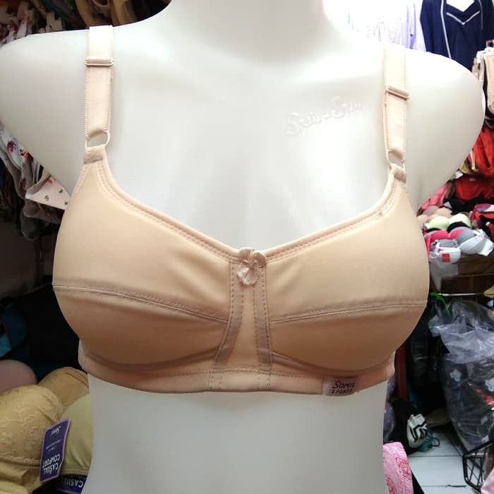 Bra Basic Sorex 01001 Sport Bra tanpa Kawat dan Busa Tipis