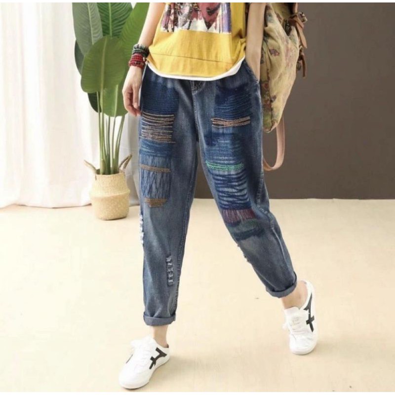 6197# YOULEE HAREM Jeans TM
