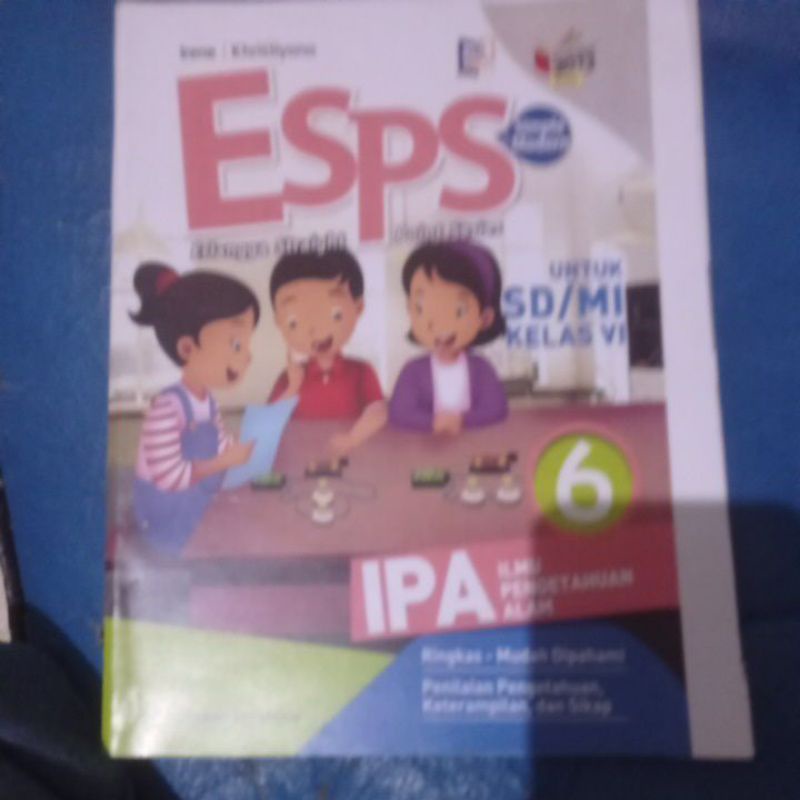 buku esps ipa 6 sd revisi