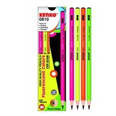 

[ PACK ] Pensil Kayu 2B Motif - Kenko 0810 Fluorescent