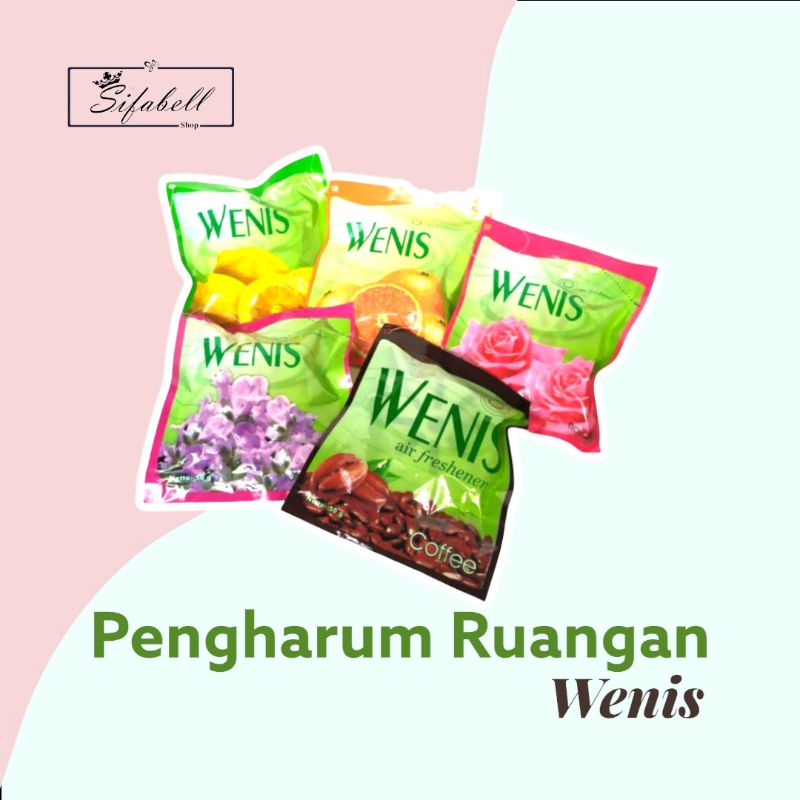 Pengharum Ruangan Gantung Wenis Air Freshener Pewangi Ruangan Mobil AC Kipas Angin