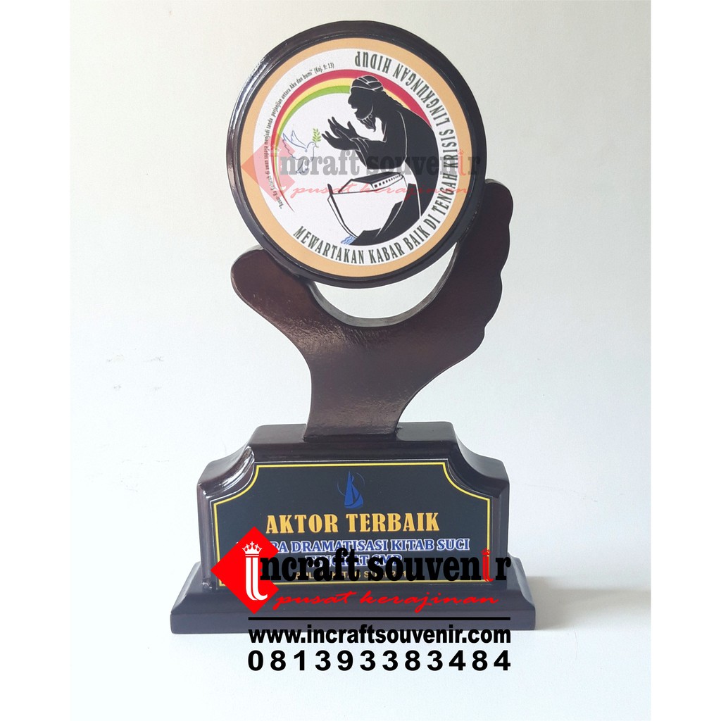 Plakat Kayu Vandel Kayu Jam PK45