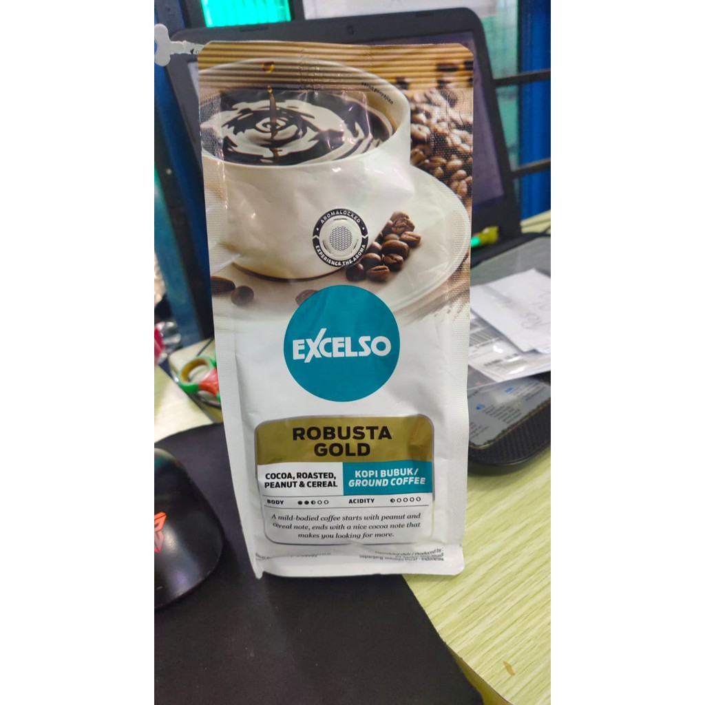 Exelso Coffe Robusta Gold Halus