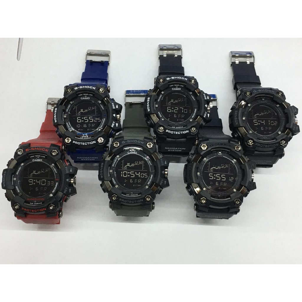 (COD) Terbaru !!!! Jam Pria G-SHOCK RANGEMAN GPRB DIGITAL 1022 Water Resistant