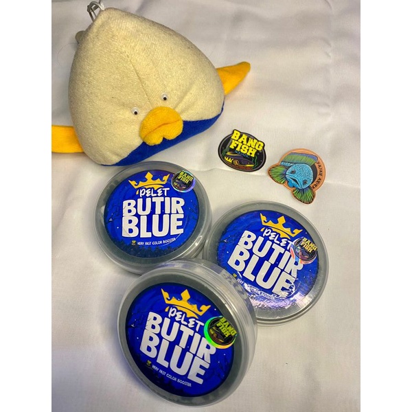 PREMIUM BLUE PIGMENT (PELET BUTIR BLUE) BANG FISH X FAJAR ARIEF