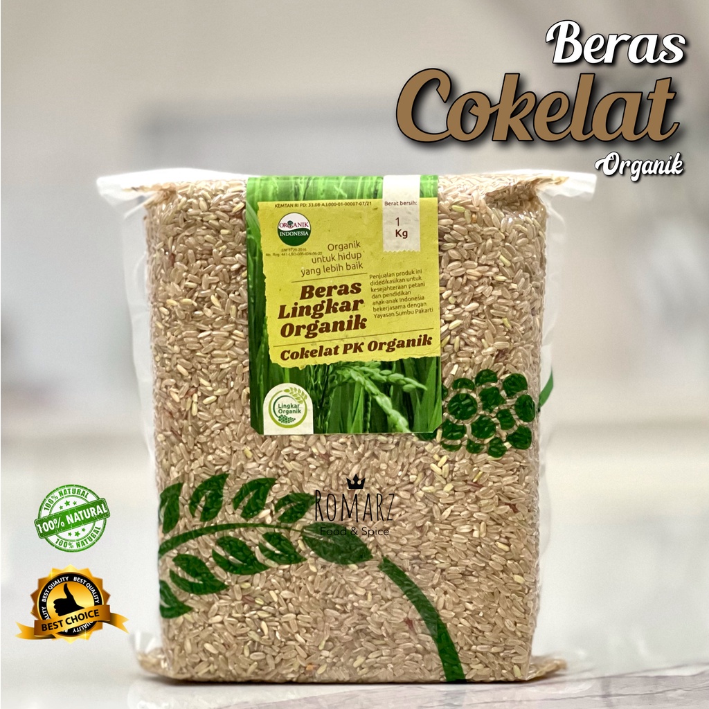 

BERAS COKLAT 100% ORGANIK | BERAS COKLAT PREMIUM | BROWN RICE