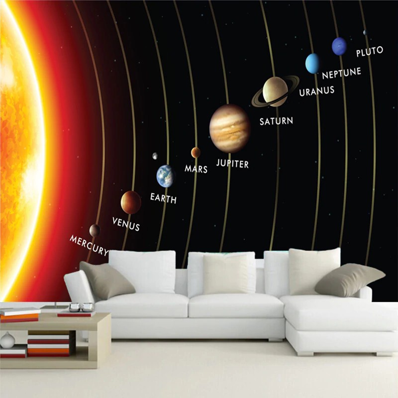 Lukisan Mural Tentang Planet Lusr Angkasa / Luar angkasa lebih hangat daripada dugaan awalku ...