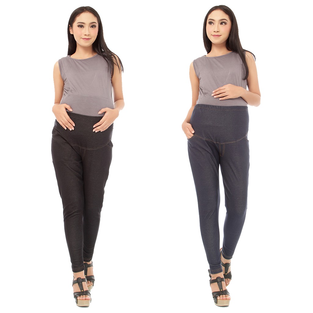 Baju Island- Harper Celana Hamil, Maternity Jegging, Jeans Hamil