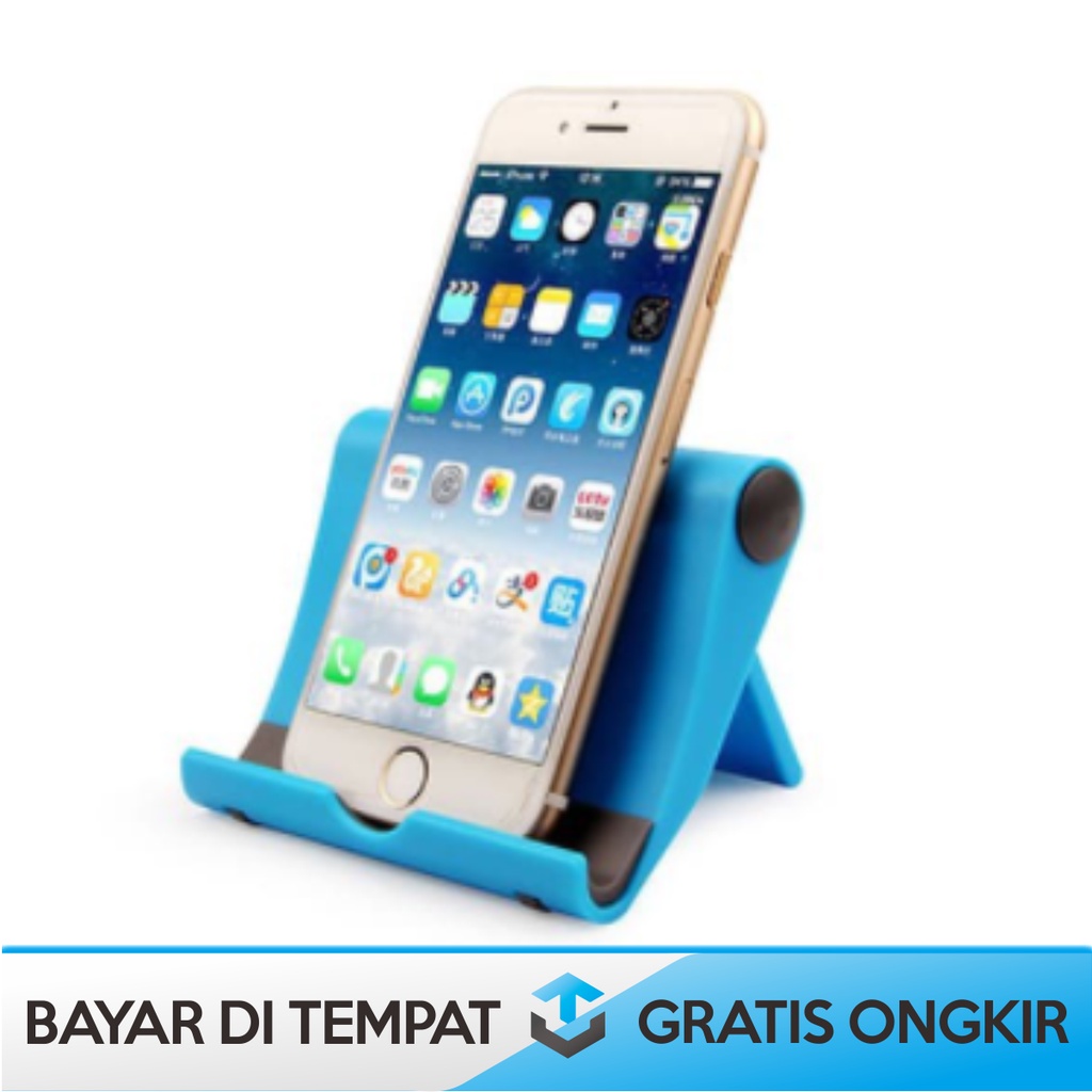 PHONE HOLDER HP STAND MOBIL DUDUKAN HP GADGET DOCKING MOBILE SIMPEL PRAKTIS MURAH