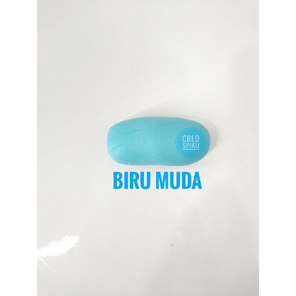 

fondant icing sugar warna biru / biru muda / blue / sky blue